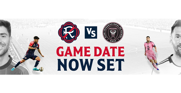 Revs vs. Inter Miami Game: July 9, 2025 at 7:30pm